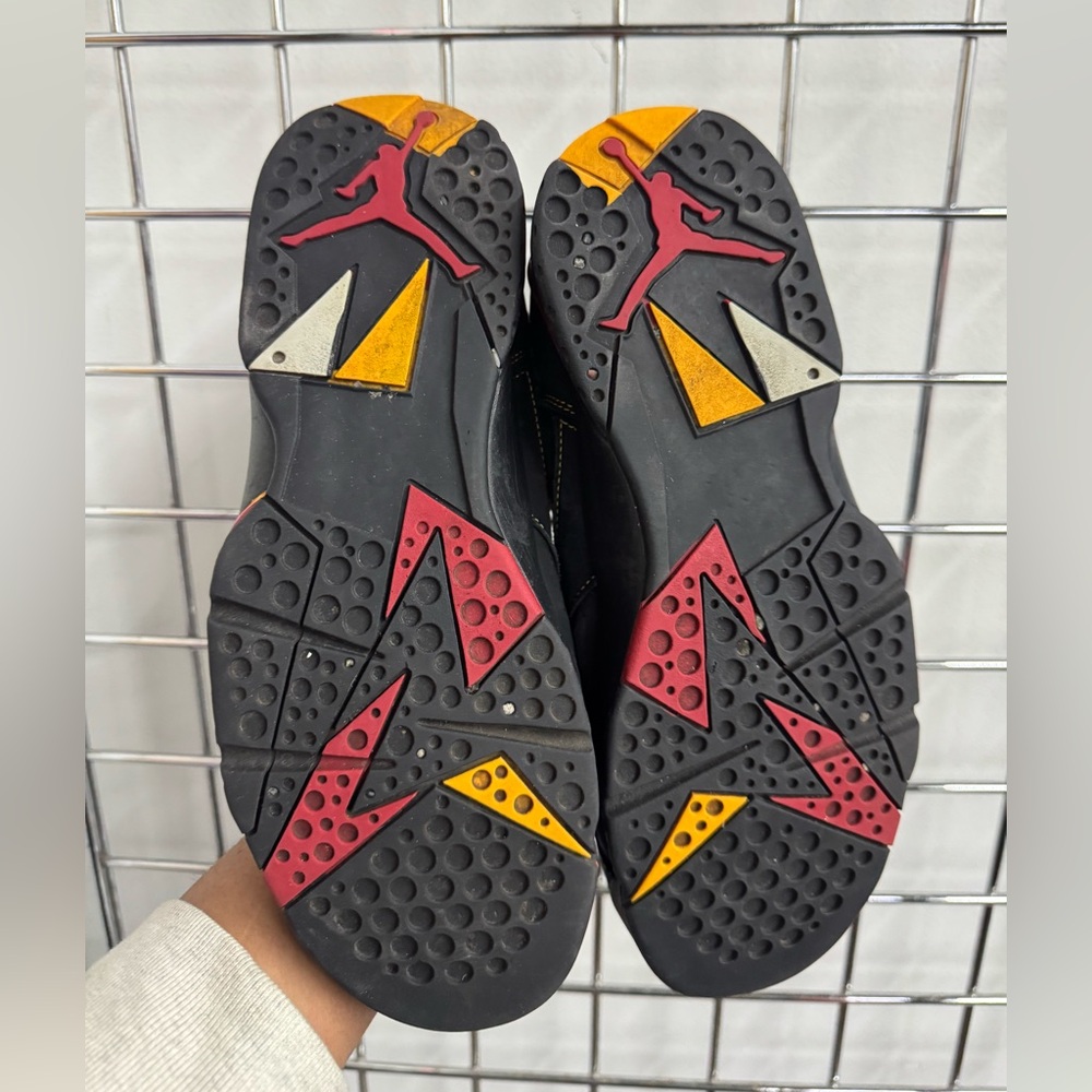 Nike Air Jordan 7 Retro Citrus Black 2022 Mens Size 10.5 CU9307-081 Sneakers - Picture 10 of 11